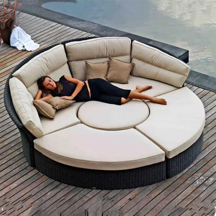 Outdoor Daybed Furniture - Muebles de jardín de lujo, cama