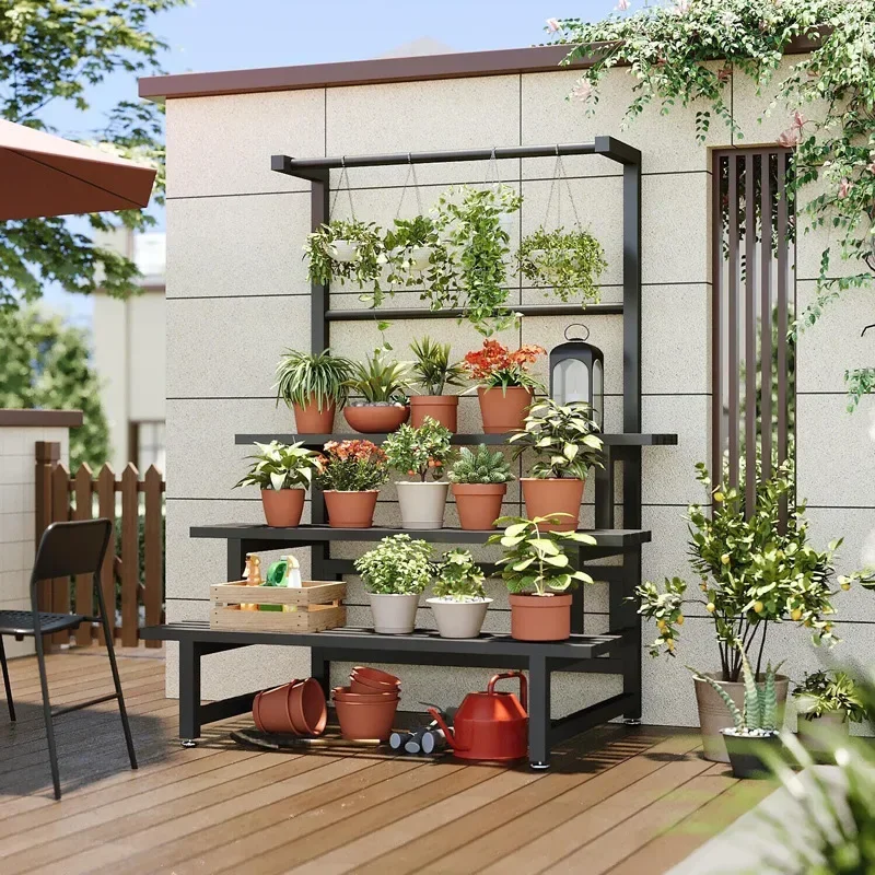 Estante de exhibición escalona - Outdoor Furniture Luxury reseña y precio