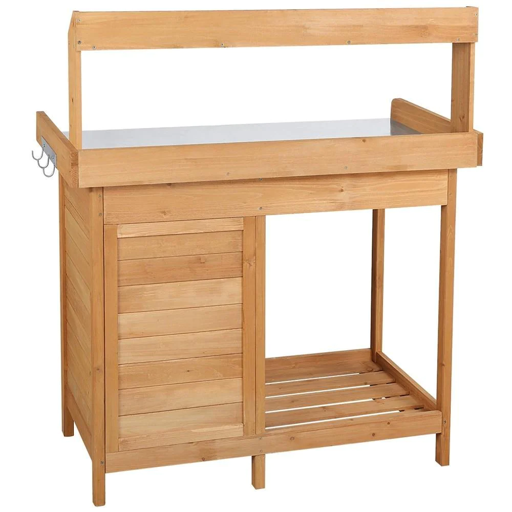 Mesa de trabajo de madera maci - Outdoor Furniture Wood reseña y precio