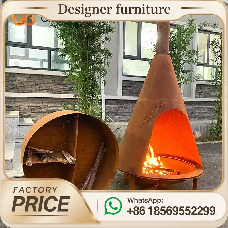 Estufa Portátil de Pellets de  - Outdoor Furniture Wood reseña y precio