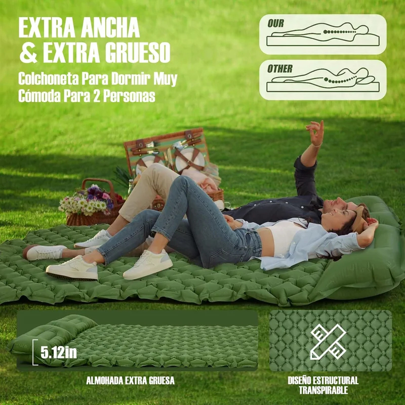 Colchón de Aire Doble para Aca - Outdoor Daybed Furniture reseña y precio