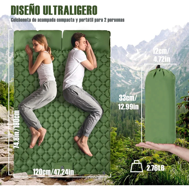 Colchón de Aire Doble para Aca - Outdoor Daybed Furniture reseña y precio