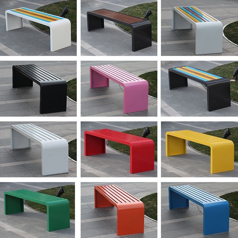 Banco de metal de acero lamina - Outdoor Furniture Metal Chairs reseña y precio