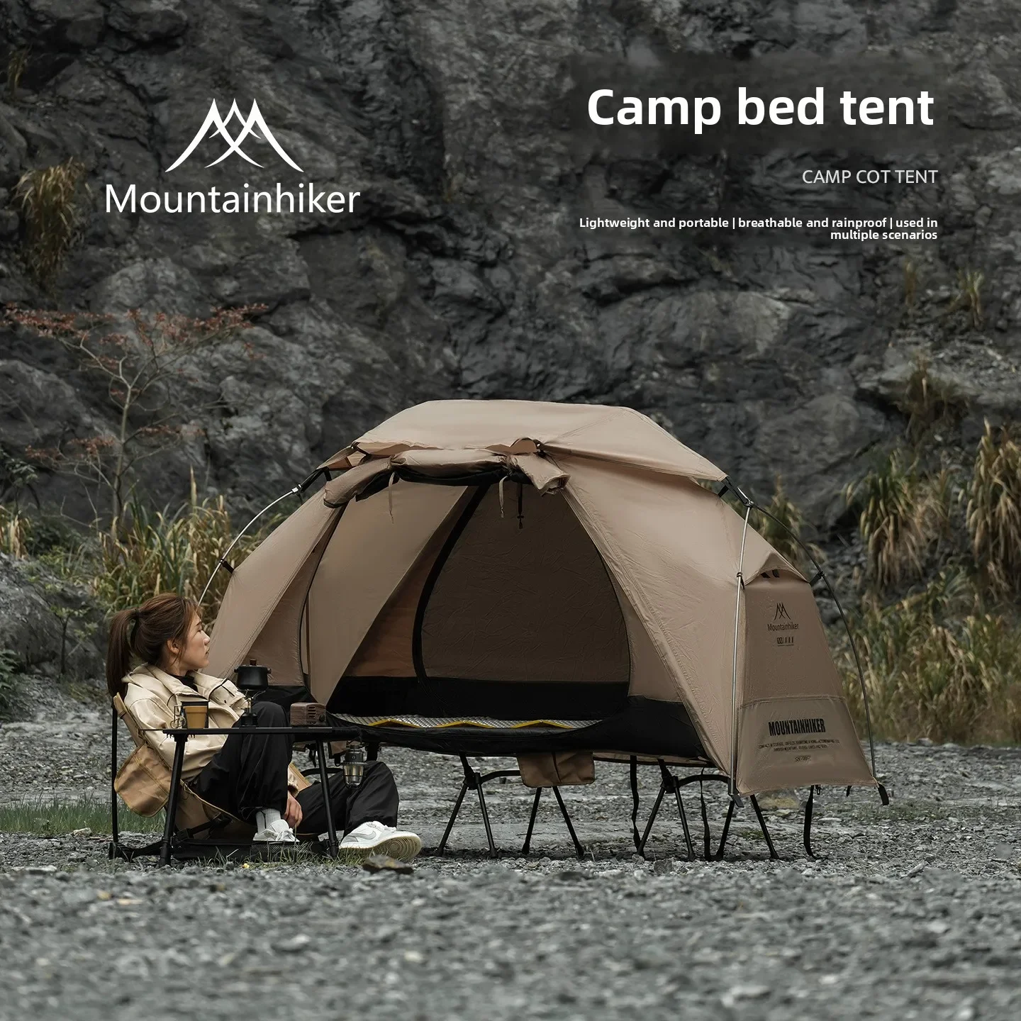 MOUNTAINHIKER Cama de Campaña  - Outdoor Daybed Furniture reseña y precio