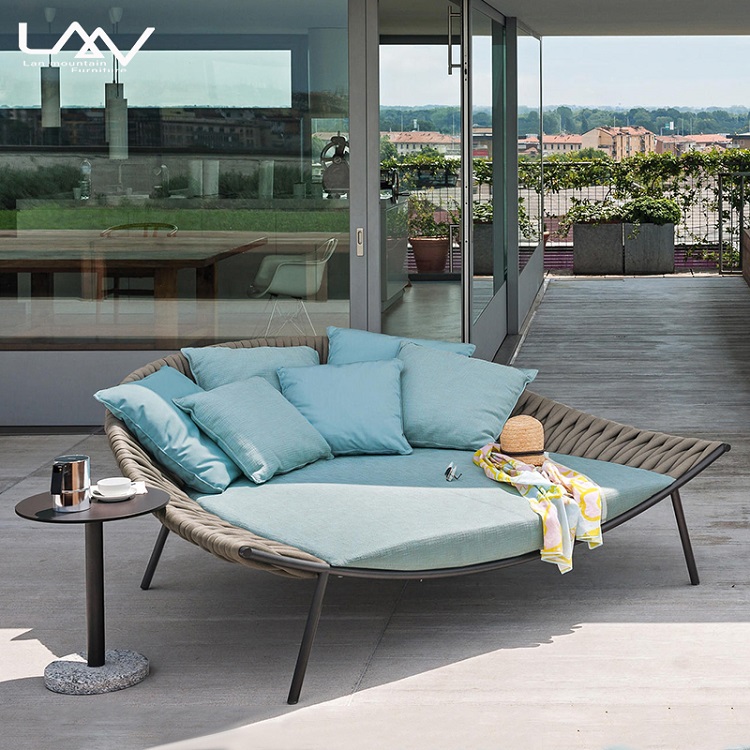 Cama de Día Moderna para Jardí - Outdoor Daybed Furniture reseña y precio