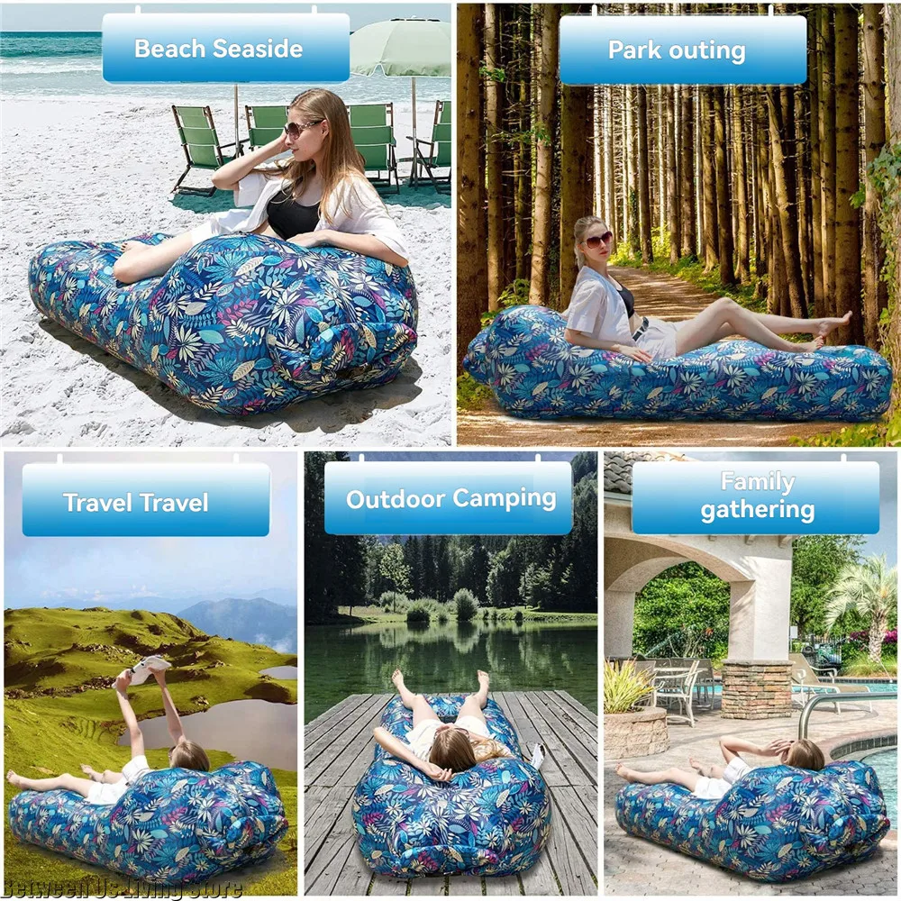 Sofá cama inflable de lujo: di - Outdoor Furniture Luxury reseña y precio
