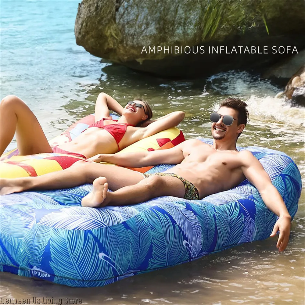 Sofá cama inflable de lujo: di - Outdoor Furniture Luxury reseña y precio