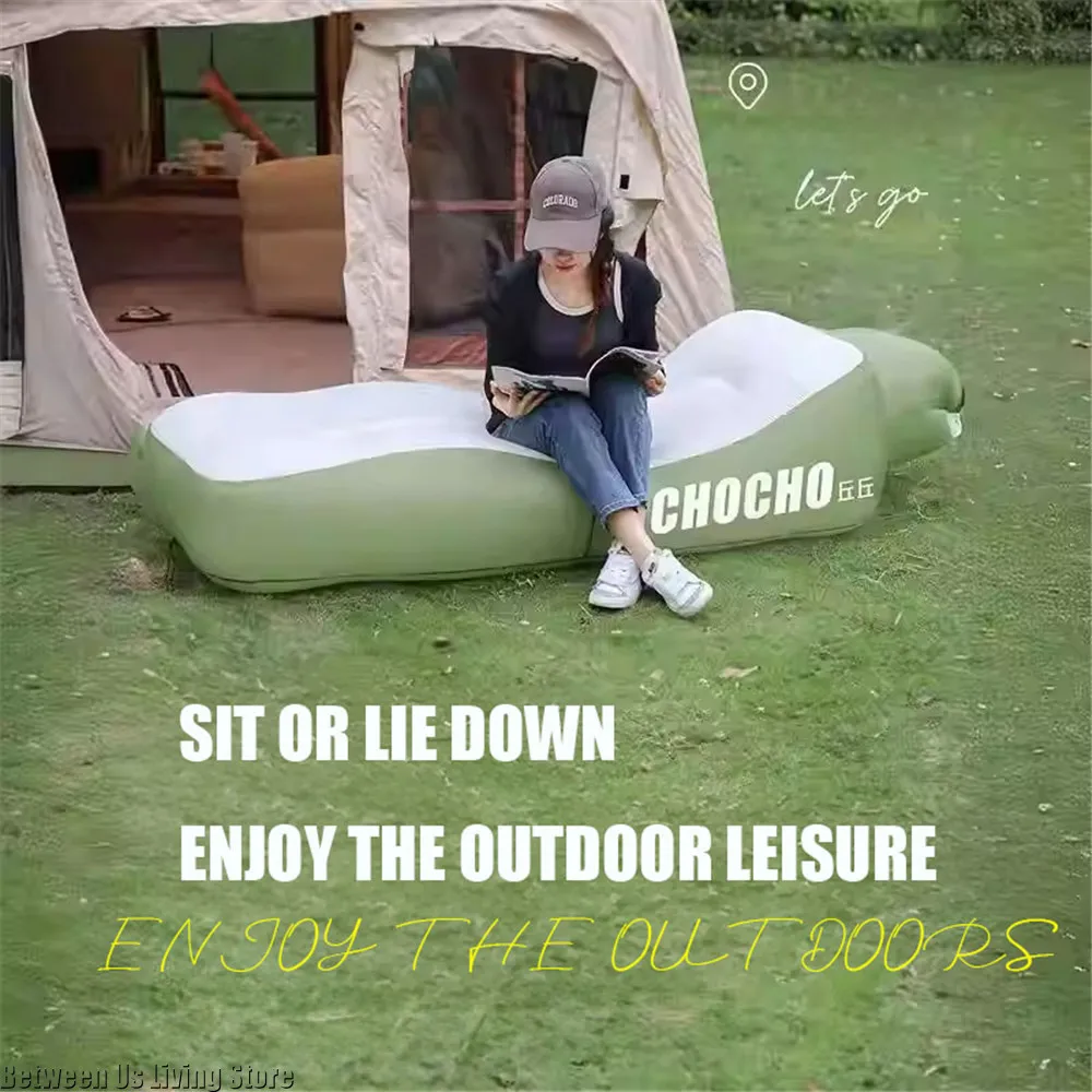 Sofá cama inflable de lujo: di - Outdoor Furniture Luxury reseña y precio