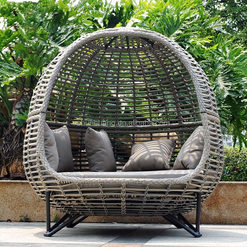 Tumbona nórdica para patio, so - Outdoor Daybed Furniture reseña y precio
