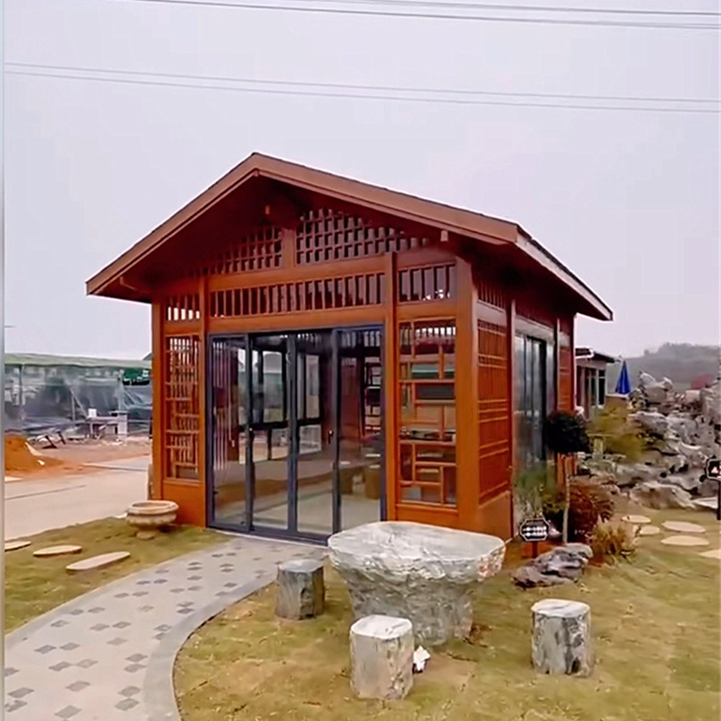 Villa de jardín antigua para e - Outdoor Furniture Wood reseña y precio