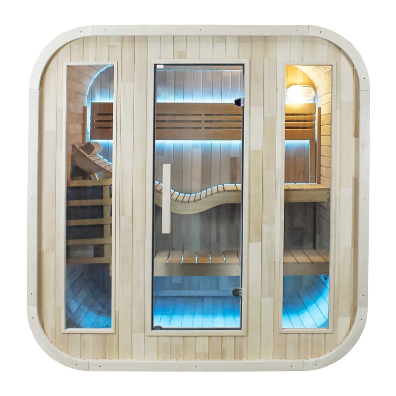 Sauna Exterior de Diseño Moder - Outdoor Furniture Wood reseña y precio