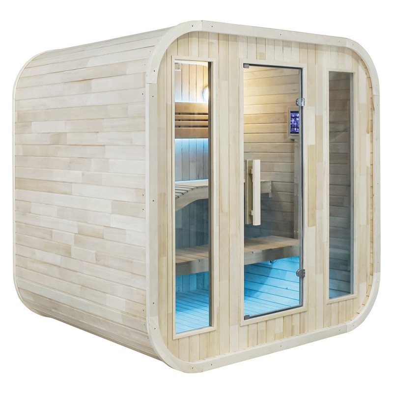 Sauna Exterior de Diseño Moder - Outdoor Furniture Wood reseña y precio