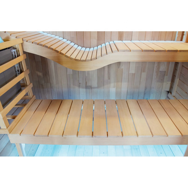 Sauna Exterior de Diseño Moder - Outdoor Furniture Wood reseña y precio