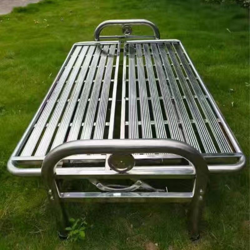 Sofá cama moderno de acero ino - Outdoor Furniture Metal Chairs reseña y precio