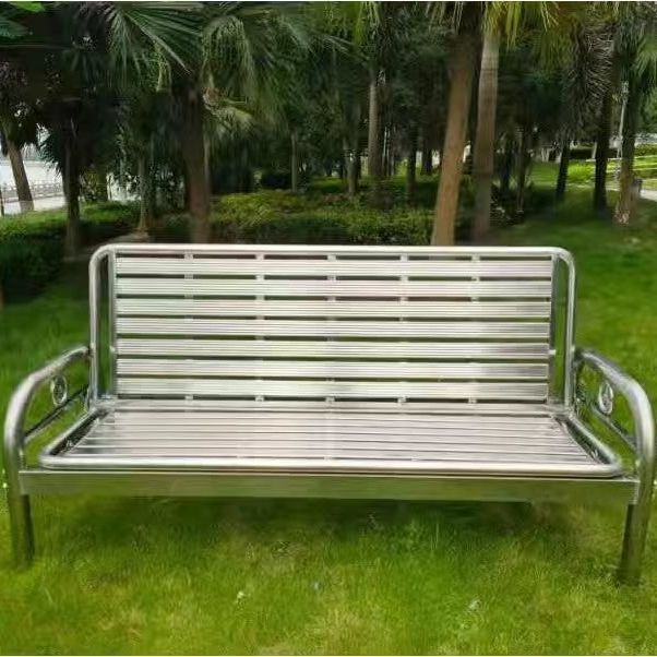 Sofá cama moderno de acero ino - Outdoor Furniture Metal Chairs reseña y precio