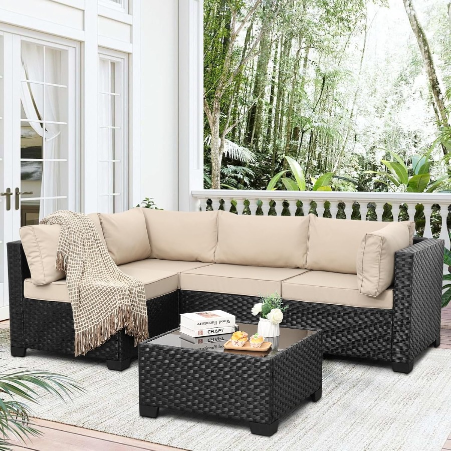 Juego de muebles de exterior p - Outdoor Furniture Metal Chairs reseña y precio