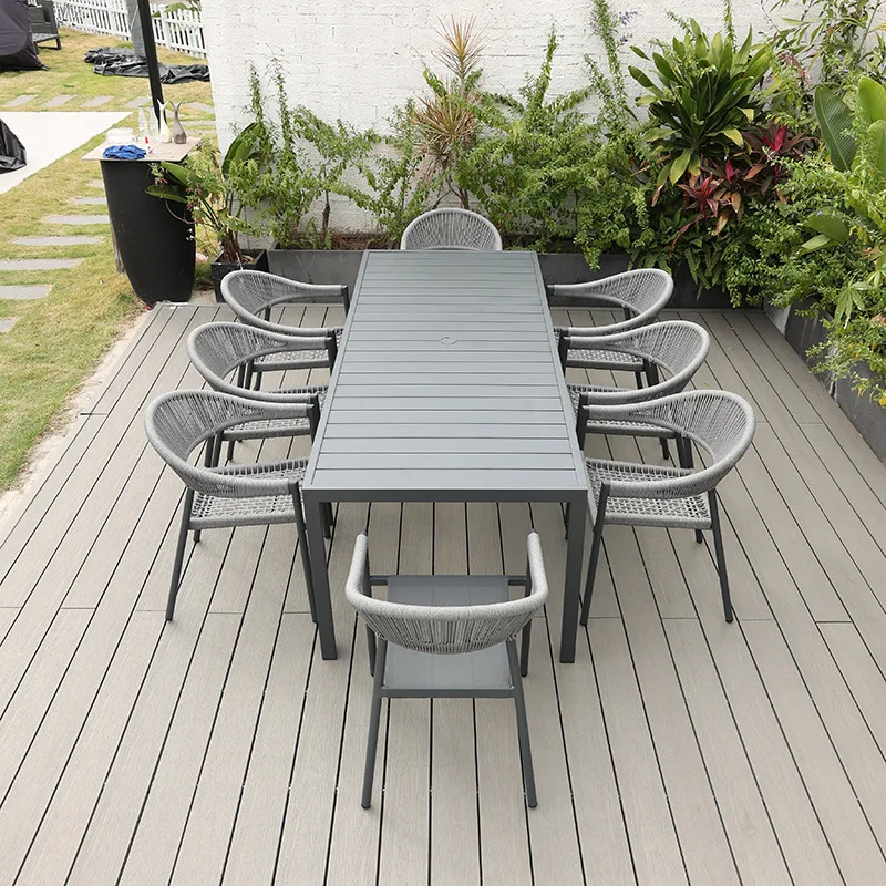 Silla de comedor de ratán con  - Outdoor Furniture Metal Chairs reseña y precio