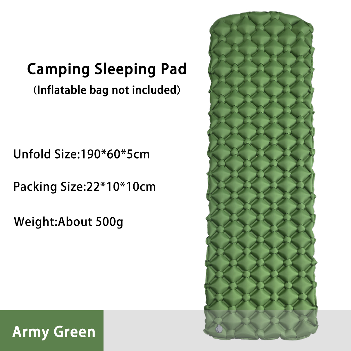 Colchón Inflable para Acampar, - Outdoor Daybed Furniture reseña y precio